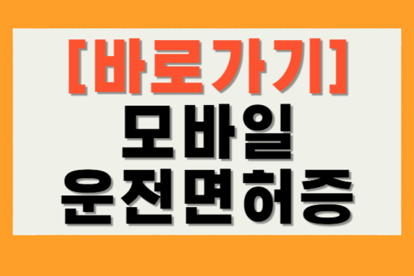 모바일 운전면허증