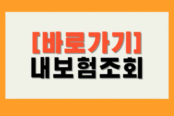 내보험조회