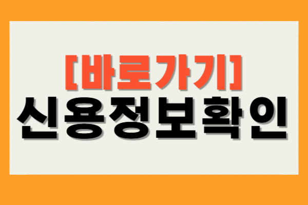 신용정보확인